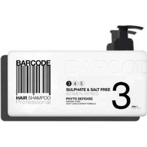 BARCODE - Hair Shampoo - Sulphate & Salt Free - 1000ml