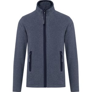 Kariban Microfleece met rits dames K907 - French Navy Heather - XS