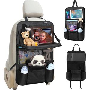 Luxe auto organizer - Autostoel organiser voor kinderen met vakken