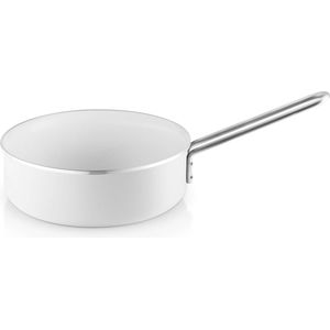 Eva Solo Sauteerpan 24 cm - Witte Coating - RVS