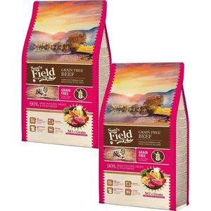 Sam's Field Adult High Meat & Grain Free Rund - Hondenvoer - 2 x 2.5 kg