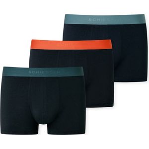 Schiesser 95/5 3P boxers combi zwart III - 3XL