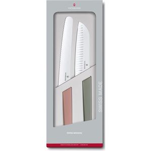 Victorinox 6.9096.22G, Messenset, Roestvrijstaal, Polypropyleen, Roestvrijstaal, Meerkleurig, 22 cm