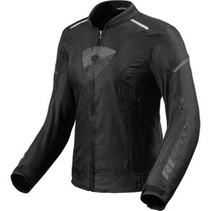REV'IT! Sprint H2O Ladies Black Anthracite Motorcycle Jacket 40 - Maat - Jas