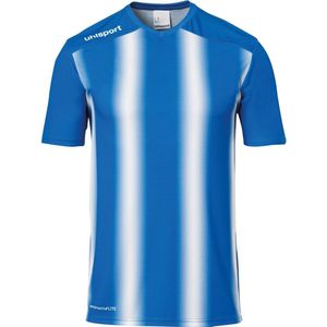 Uhlsport Stripe 2.0 Shirt Korte Mouw Heren - Royal / Wit | Maat: XL
