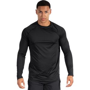 Smilodox Heren slim fit longsleeve Powerfit - regular fit lange mouw, ademend met functionele stof