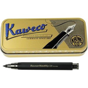 Kaweco - Cadeauset - SKETCH vulpotlood - 5.6 - Zwart - Vintage Bewaarblikje