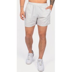 XXL Nutrition - Active Shorts - Sportbroek Heren, Korte Broek Fitness - Grijs - Maat XXL