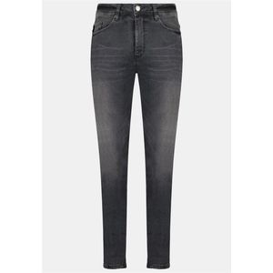 DEELUXE Grijs afgewassen skinny jeans SKENDER Black Used