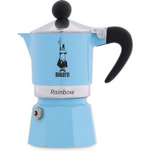 Bialetti Rainbow Azzurro Percolator 200ml – 3 kops