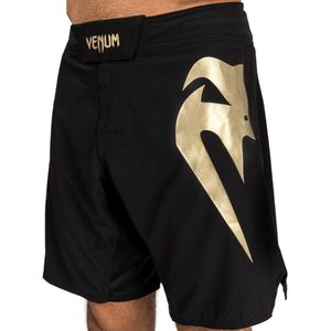 Venum Fight Shorts Light 5.0 Zwart Goud S - Jeansmaat 30