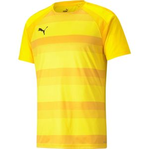Puma Teamvision Shirt Korte Mouw Heren - Geel | Maat: XL