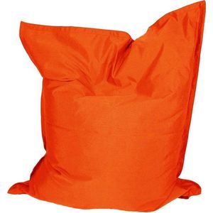 Mr. Lounge - Zitzak met binnenzak-kind-volwassene - maat M - 130x150 - Outdoor Cartenza Orange 100