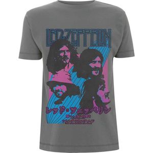 Led Zeppelin - Japanese Blimp Heren T-shirt - 2XL - Grijs