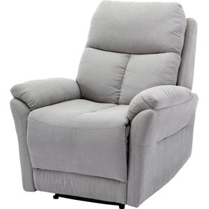 Merax Relaxfauteuil - Verstelbaar Relaxstoel - Ligstoel - Grijs