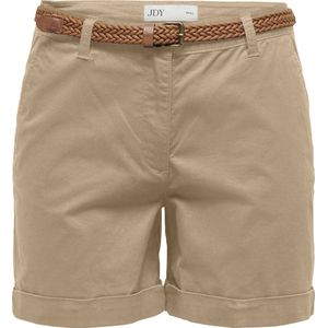 Jacqueline de Yong Broek Jdychicago Mw Belted Chino Shorts D 15324743 Travertine Dames Maat - XS