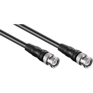 BNC (m) - BNC (m) kabel - RG58 - 50 Ohm / zwart - 1 meter