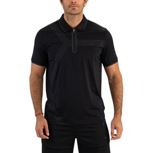 Sjeng Sports Poloshirt Pancho Heren Zwart