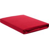 Beddinghouse Jersey - Topper Hoeslaken - Tweepersoons - 140x200/220 cm - Red