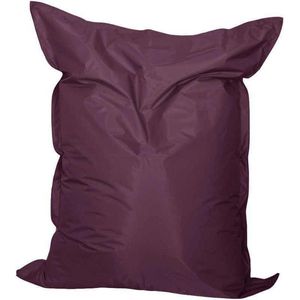 Mr. Lounge - Zitzak met binnenzak-kind-maat S- 110x140- Nylon Aubergine