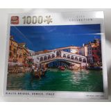 King - Legpuzzel Rialto Bridge Venice Italy - Legpuzzel voor volwassenen 1000 stukjes - City Collection