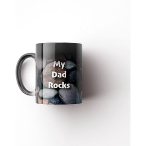 Magische mok: My dad rockss-sVaderdagcadeaus-sFotofabriek