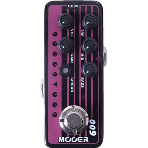 Mooer Audio Micro Preamp 009 Blacknight - Distortion voor gitaren