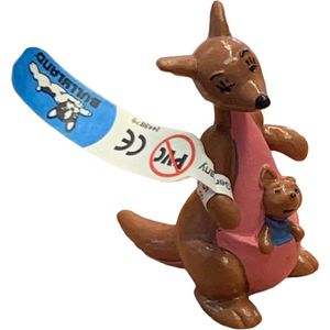 Kangaroe met Roe speelfiguur Disney Winnie de Poeh - Bullyland - 6 cm