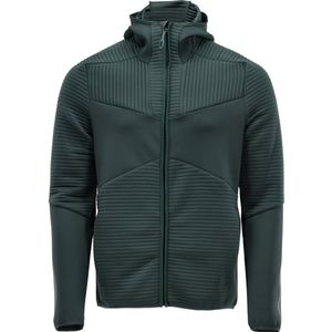 Mascot Customized Fleece capuchontrui met rits 22603-681 - Bosgroen - L