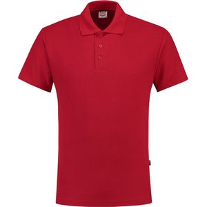 Tricorp Poloshirt 100% katoen - Casual - 201007 - Rood - maat S
