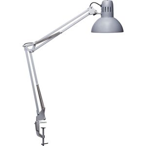 Maul MAULstudy 8230595 Klemlamp Spaarlamp E27 60 W Zilver