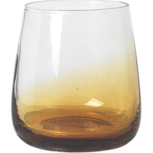 Broste Copenhagen Amber Tumbler glas S set van 4 glazen - 35 CL - in geschenkverpakking