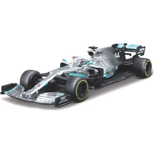 Bburago Mercedes Benz AMG #44 Lewis Hamilton Formule 1 seizoen 2019 schaalmodel modelauto 1:43