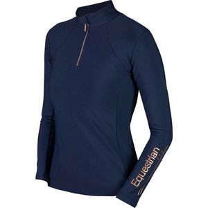 Horka Trainingsshirt Luxery Equestrian Pro Donkerblauw - s