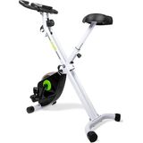 Hometrainer - VirtuFit Opvouwbare Home trainer met Tablethouder - Fitness fiets - Inklapbaar - Wit