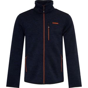 Nordberg Jan Fleece Vest - Navy melange - Maat XXL