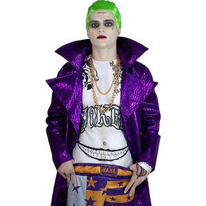 FUNIDELIA Joker Kostuum Set - Suicide Squad voor Mannen - Maat: M-L