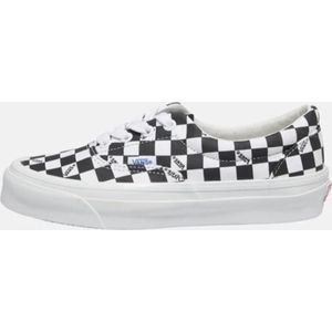 Vans Vault Og Era Lux Heren Sneakers (Maat 44,5) Wit/Zwart - Checkerboard