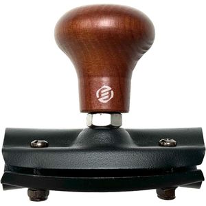 Equivera Stuurknop - Stuurknop - Stuurwiel Rotary Knop van Hout voor Auto's, Vrachtwagens, Tractoren - Universeel (107x60x35mm)
