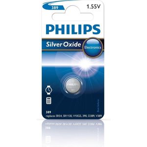Philips 389/00B Minicel Zilver