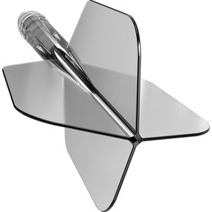 Mission Force 90 Slim Clear - Dart Flights