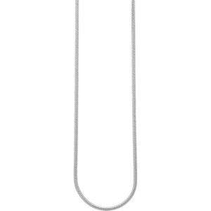 Roestvrij stalen halsketting met karabijnsluiting 71 cm