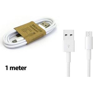 GrabNgo Micro USB Kabel - 1 m - Wit