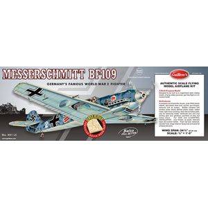 Guillow - Messerschmitt BF-109 - Houten Modelbouw - Schaal 1:16