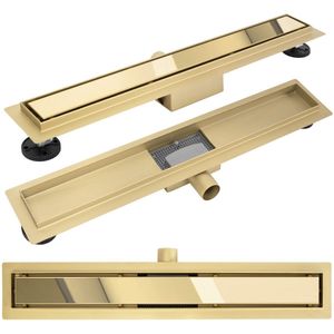 Rea Neox 600 - Lineaire Afvoer - Douchegoot - Goud - 60cm