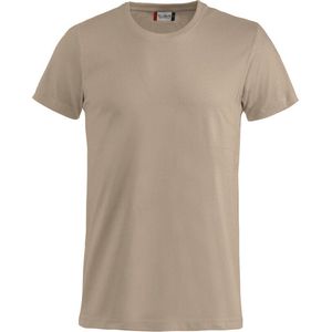 Clique 2 Pack Basic Fashion-T Modieus T-shirt kleur Caffe latte maat 3XL