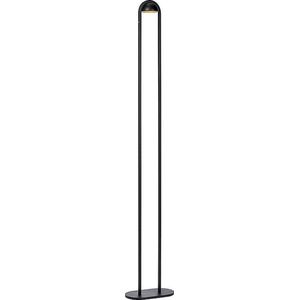 Atmooz - Vloerlamp Mika - Staande Lamp - Stalamp - Woonkamer - Zwart - Hoogte 150cm - Metaal