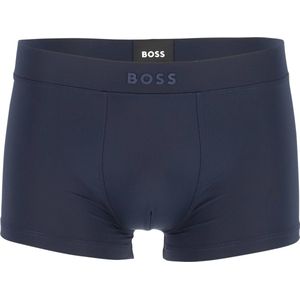 HUGO BOSS trunk (1-pack) - heren boxer kort microfiber - blauw - Maat: S