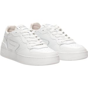 HUB Smash Lage sneakers - Leren Sneaker - Dames - Wit - Maat 40