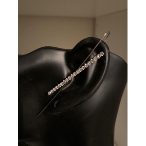 Lange manchetpin oorsteker | Moederdag | Verjaardagscadeau| Cadeautje| Valentijnsdag| Kado | sieraden | vaderdag | oorbellen | oorsieraden